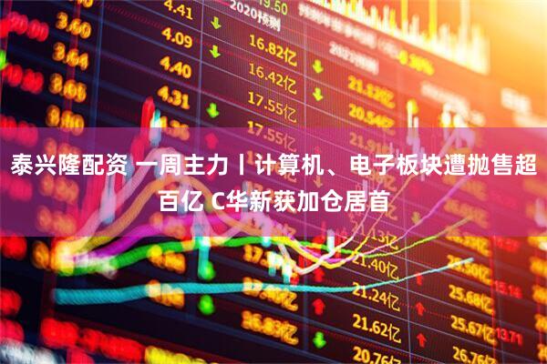 泰兴隆配资 一周主力丨计算机、电子板块遭抛售超百亿 C华新获加仓居首