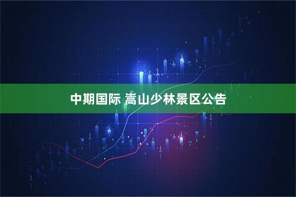中期国际 嵩山少林景区公告