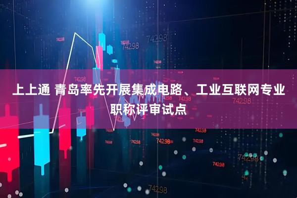 上上通 青岛率先开展集成电路、工业互联网专业职称评审试点
