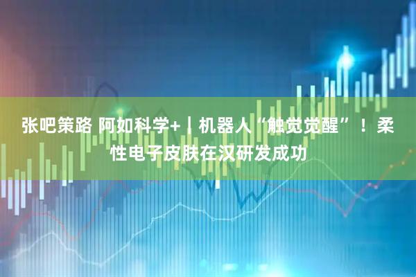 张吧策路 阿如科学+｜机器人“触觉觉醒” ！柔性电子皮肤在汉研发成功
